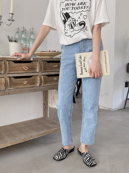 Papuci de damă din piele în patru culori