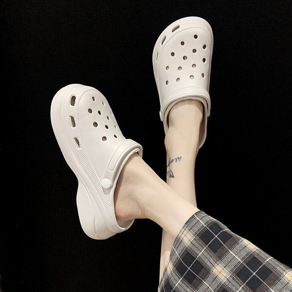 Papuci casual de cauciuc pentru femei tip crocs