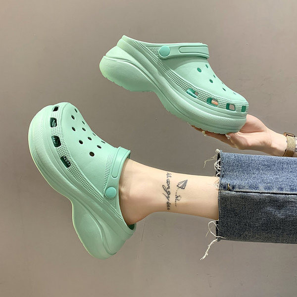 Papuci casual de cauciuc pentru femei tip crocs