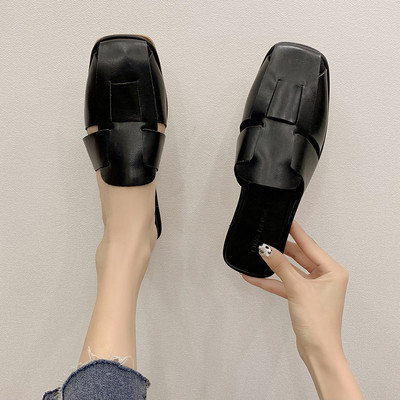 Sieviešu mākslīgās ādas čības trīs krāsās