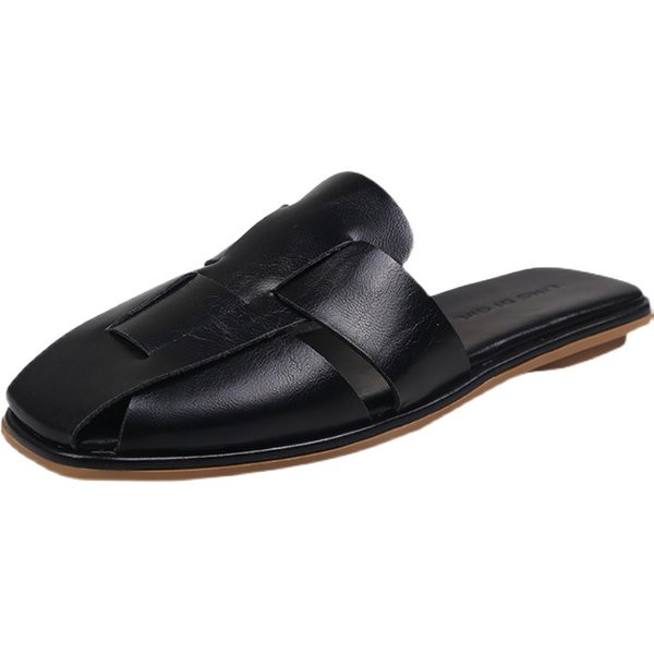 Sieviešu mākslīgās ādas čības trīs krāsās