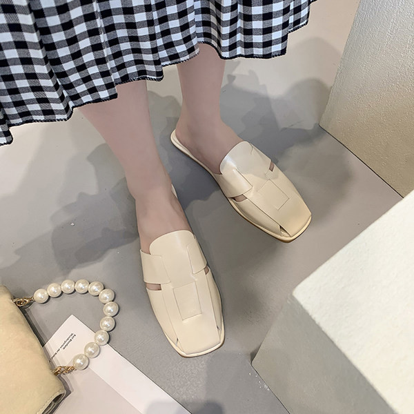 Sieviešu mākslīgās ādas čības trīs krāsās