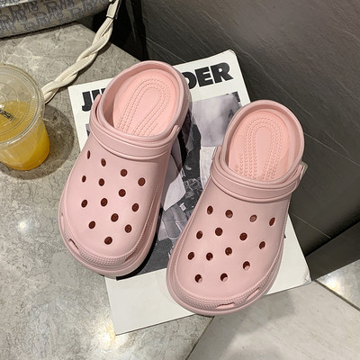 Gumijas čības pludmales un ikdienas tipa kroksiem