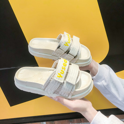 Sieviešu čības ar augstu platformu un velcro