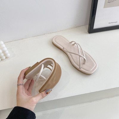 Sieviešu ikdienas čības starp pirkstiem četrās krāsās