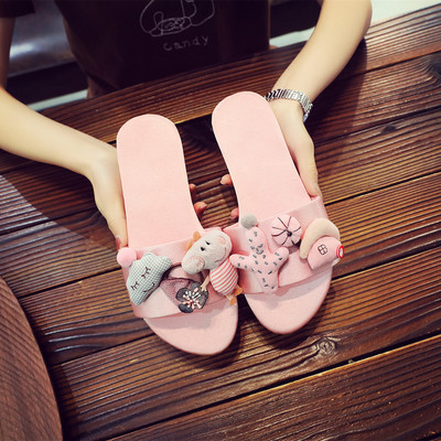 Sieviešu čības ar 3D elementu - divi modeļi