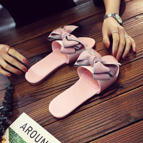 Sieviešu ikdienas čības ar lenti un plakanu zoli trīs krāsās