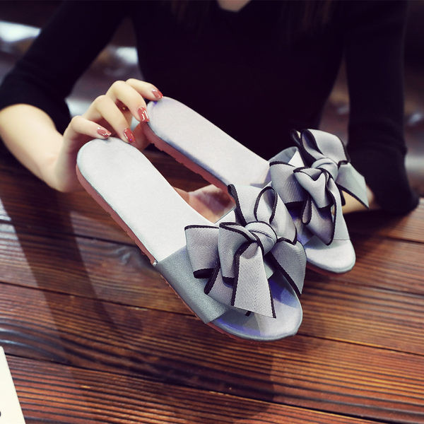 Sieviešu ikdienas čības ar lenti un plakanu zoli trīs krāsās