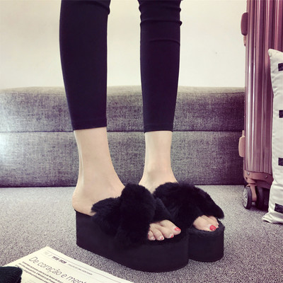 Sieviešu čības ar dūnu un 6 cm zoli