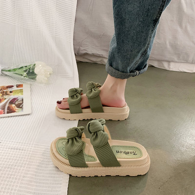 Ikdienas sieviešu čības ar lenti un 4,5 cm zoli