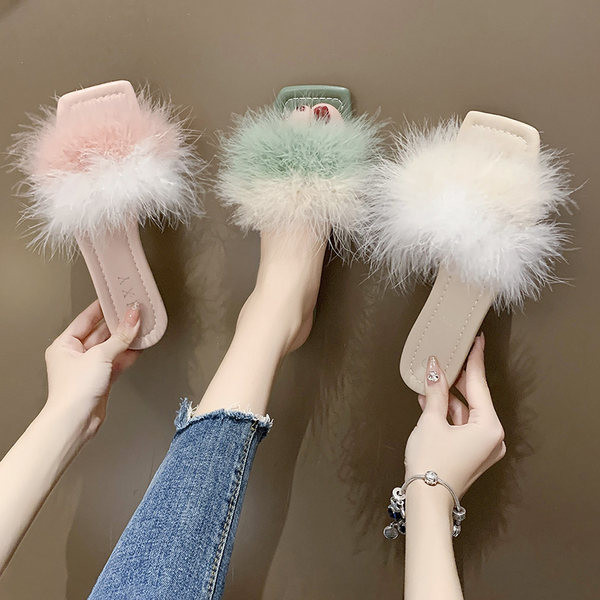 Sieviešu čības ar plakanu zoli un dūnu