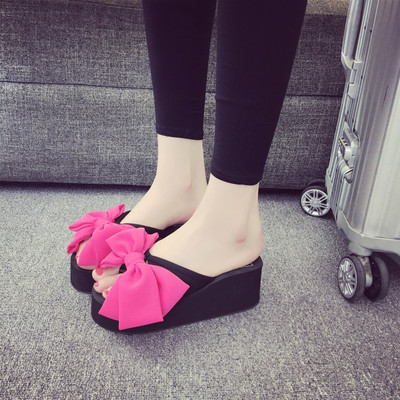 Sieviešu čības starp pirkstiem ar 3 cm vai 6 cm platformu