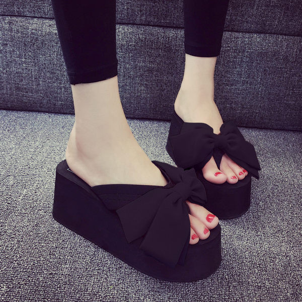 Sieviešu čības starp pirkstiem ar 3 cm vai 6 cm platformu