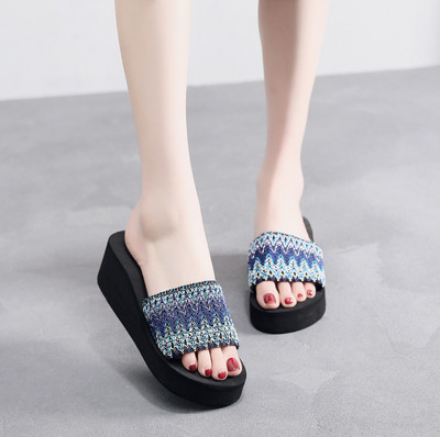 Vasaras sieviešu čības ar 6 cm platformu - vairāki modeļi