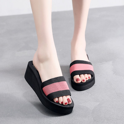 Vasaras sieviešu čības ar 6 cm platformu - vairāki modeļi