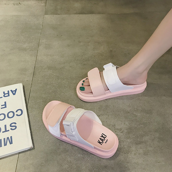 Papuci de damă din cauciuc cu velcro