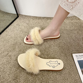 Γυναικείες casual παντόφλες με δύο χρώματα