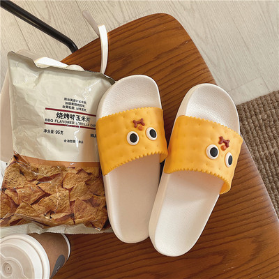 Νέο μοντέλο γυναικείες παντόφλες σιλικόνης με επίπεδη σόλα