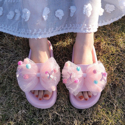 Papuci casual cu panglica in mai multe culori