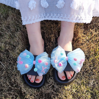 Papuci casual cu panglica in mai multe culori