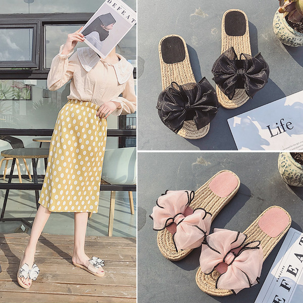 Sieviešu ikdienas čības ar lentīti-vairākas krāsas