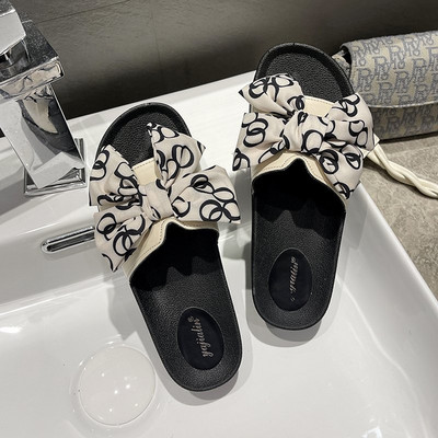 Νέο μοντέλο γυναικείες παντόφλες με κορδέλα - σε διάφορα χρώματα