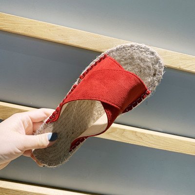 Papuci casual dama din piele intoarsa ecologica