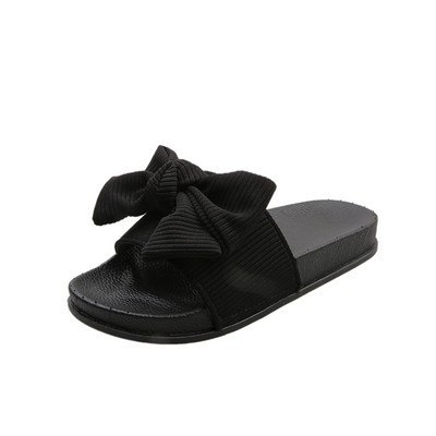 Model nou de papuci de dama cu panglica si talpa plata - mai multe culori