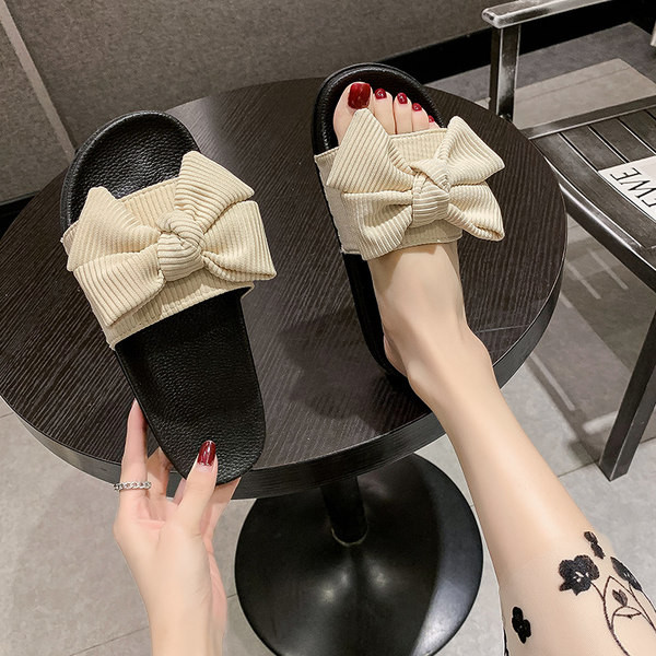 Model nou de papuci de dama cu panglica si talpa plata - mai multe culori