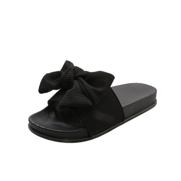 Model nou de papuci de dama cu panglica si talpa plata - mai multe culori