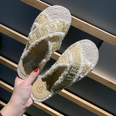 Papuci casual de vara de dama cu talpa plata