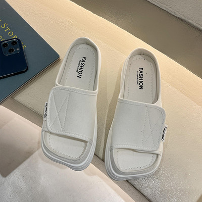 Papuci casual cu platforma 3 cm