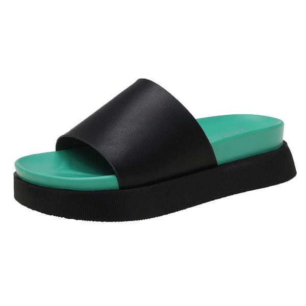 Vienkāršs sieviešu čību modelis divās krāsās