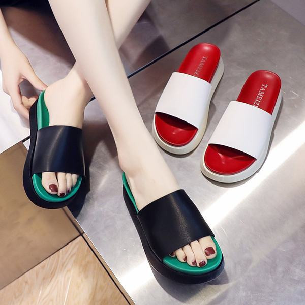 Vienkāršs sieviešu čību modelis divās krāsās