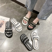 Model nou de papuci casual dama cu talpa plata in trei culori