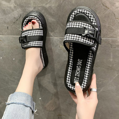 Model nou de papuci casual dama cu talpa plata in trei culori