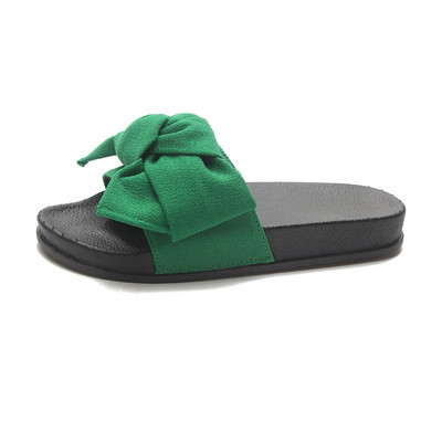 Papuci casual dama cu panglica si talpa plata in mai multe culori