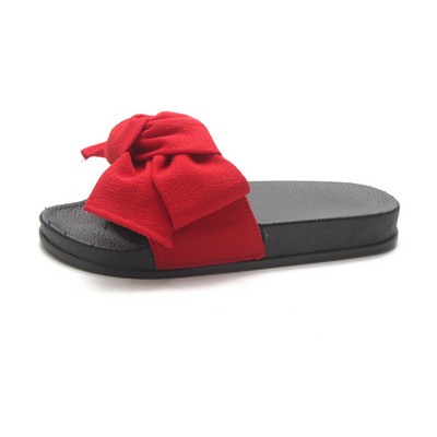 Papuci casual dama cu panglica si talpa plata in mai multe culori