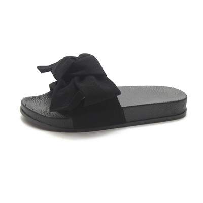 Papuci casual dama cu panglica si talpa plata in mai multe culori