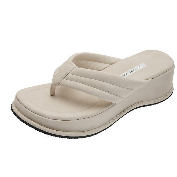 Γυναικείες παντόφλες eco σουέτ με σόλα 5 cm