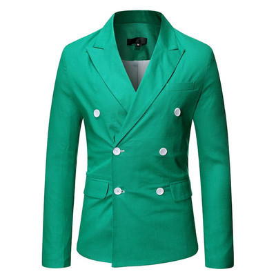 Ανδρικό casual σακάκι με κουμπιά σλιμ μοντέλο
