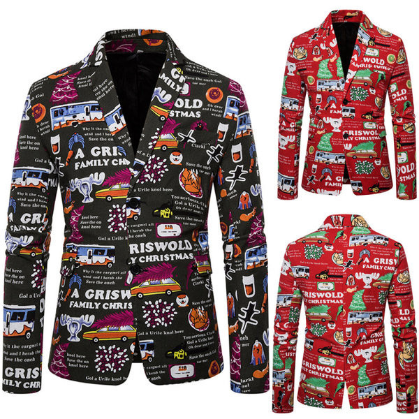 Ανδρικό μοντέρνο μπουφάν προσαρμοσμένο μοντέλου με τύπωμα