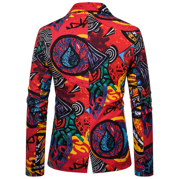 Moderan muški sako s uzorkom i gumbima