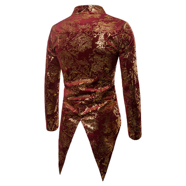 Geaca barbati moderna model asimetric cu nasturi