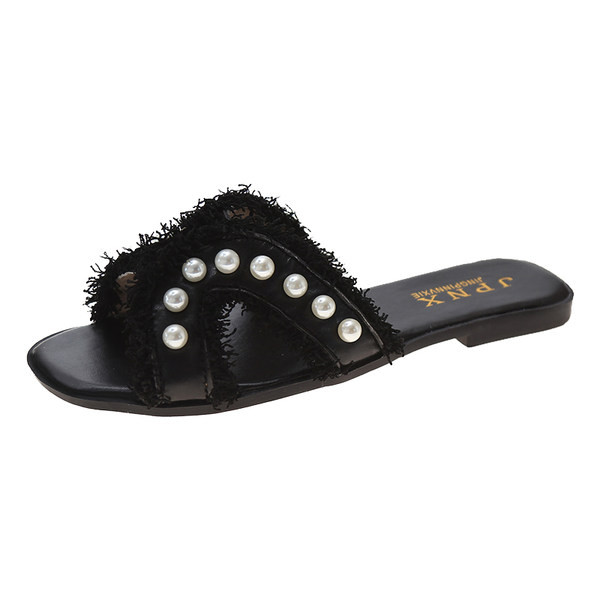 Model nou de papuci de dama cu perle