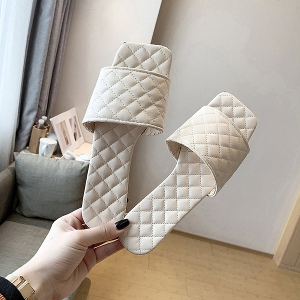 Papuci moderni din piele ecologica cu talpa plata