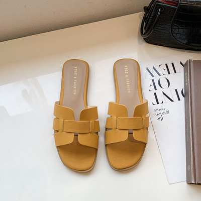 Model nou de papuci de dama cu talpa plata pentru vara