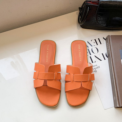 Model nou de papuci de dama cu talpa plata pentru vara