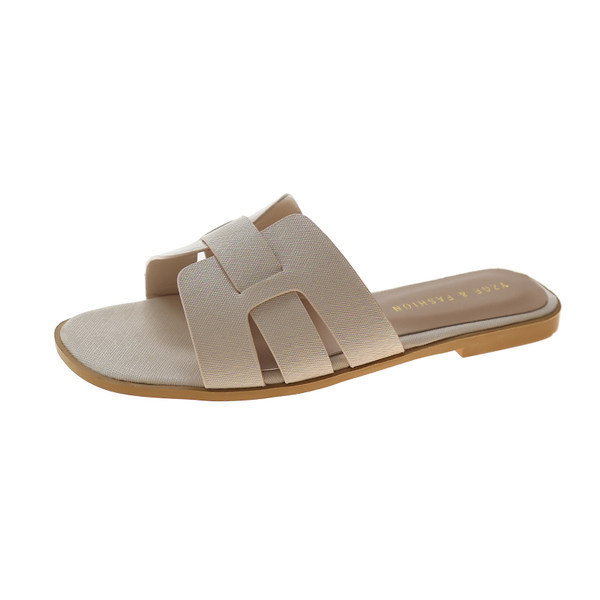 Model nou de papuci de dama cu talpa plata pentru vara