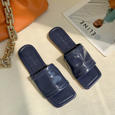 Νέο μοντέλο έκο δερμάτινες παντόφλες κλασικό μοντέλο